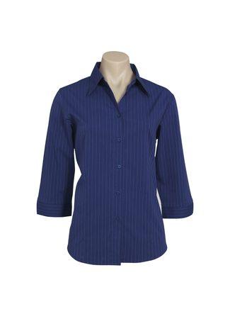 Wholesale LB8425 BizCollection Manhattan Ladies ¾ Sleeve Shirt Printed or Blank