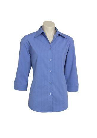 Load image into Gallery viewer, Wholesale LB8425 BizCollection Manhattan Ladies ¾ Sleeve Shirt Printed or Blank
