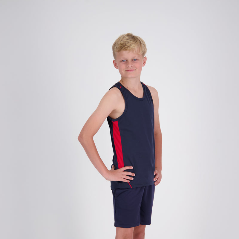 Load image into Gallery viewer, MPSK Cloke Kids Matchpace Singlet
