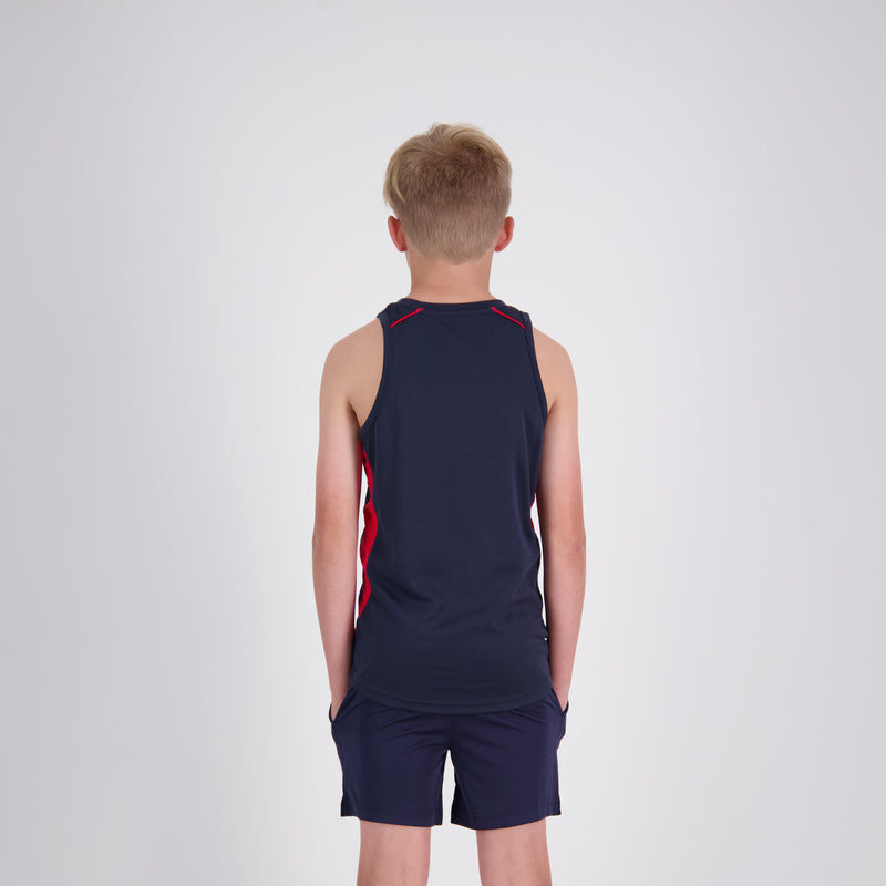 Load image into Gallery viewer, MPSK Cloke Kids Matchpace Singlet
