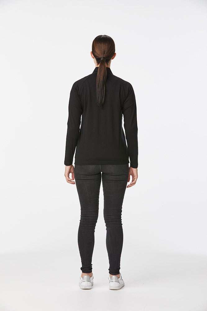 Load image into Gallery viewer, Wholesale MW06W CF Milford Womens Merino 1/2 zip sweater Printed or Blank
