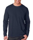 Wholesale Gildan 64400 Mens Long Sleeve T-Shirt Printed or Blank