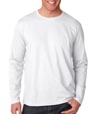 Wholesale Gildan 64400 Mens Long Sleeve T-Shirt Printed or Blank