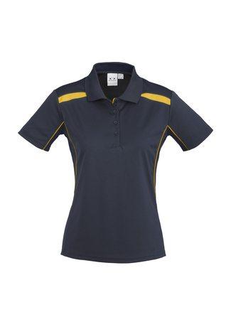 Wholesale P244LS BizCollection United S/S Ladies Polo Printed or Blank