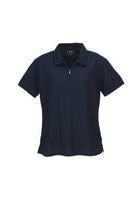 Wholesale P3325 BizCollection Micro Waffle Ladies Polo Printed or Blank