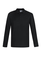 Wholesale P400ML BizCollection Crew Mens L/S Polo Printed or Blank