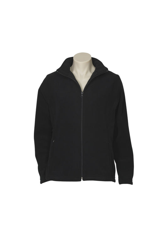 Wholesale PF631 BizCollection Ladies Plain Micro Fleece Jacket Printed or Blank