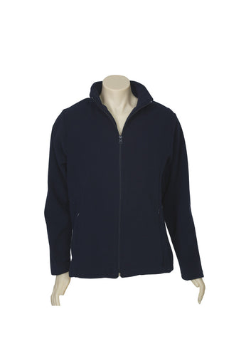Wholesale PF631 BizCollection Ladies Plain Micro Fleece Jacket Printed or Blank