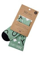 Wholesale CCS149U BIZCARE UNISEX HAPPY FEET COMFORT SOCKS Printed or Blank
