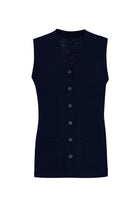 Wholesale CK961LV BizCollection Womens Button Front Knit Vest Printed or Blank
