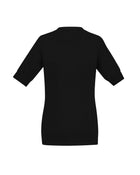 Wholesale CK962LC BizCollection Womens Zip Front Short Sleeve Knit Printed or Blank