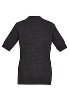Wholesale CK962LC BizCollection Womens Zip Front Short Sleeve Knit Printed or Blank