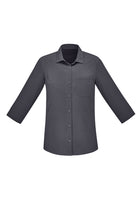 Wholesale CS951LT Biz Care Womens Florence 3/4 Sleeve Shirt Printed or Blank