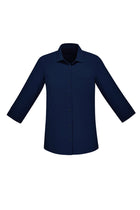 Wholesale CS951LT Biz Care Womens Florence 3/4 Sleeve Shirt Printed or Blank