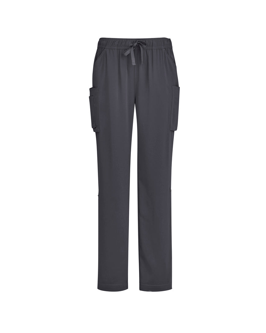 Wholesale CSP944LL BizCollection Women's Avery Multi-Pocket Straight Leg Scrub Pant Printed or Blank