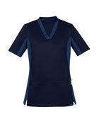 Wholesale CST043LS BizCollection Womens Riley V-Neck Scrub Top Printed or Blank