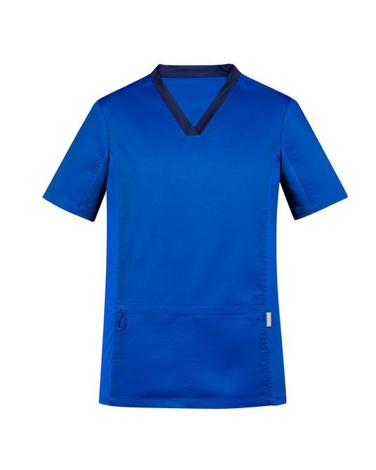 Wholesale CST043MS BizCollection Mens Riley V-Neck Scrub Top Printed or Blank