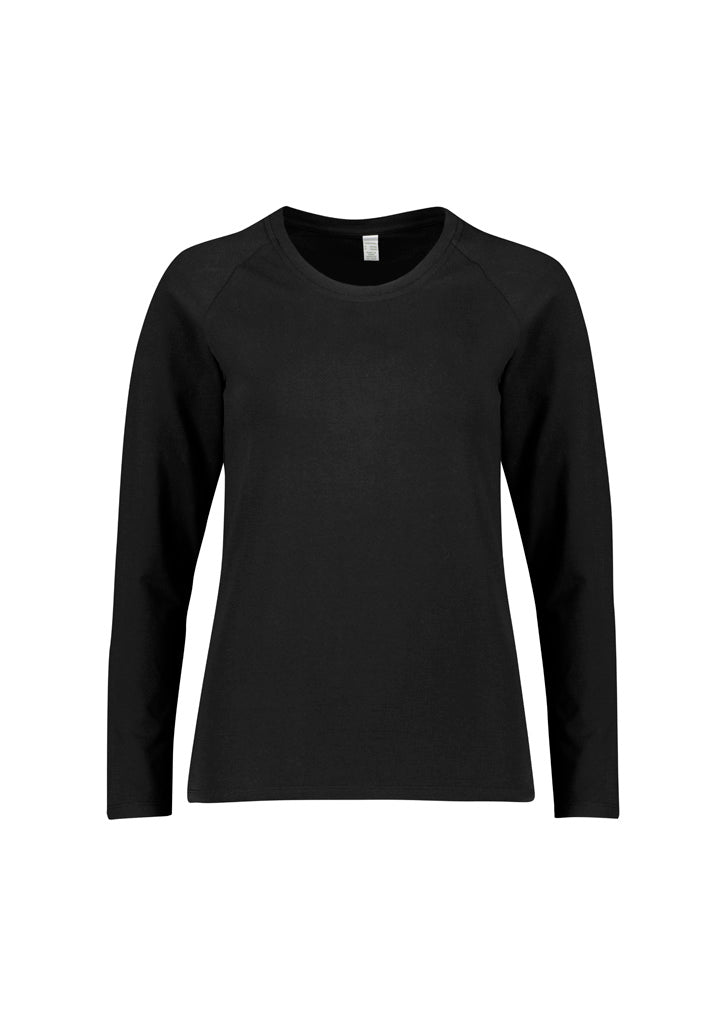 Load image into Gallery viewer, CT247LL BizCare Performance Womens Cotton Long Sleeve Tee
