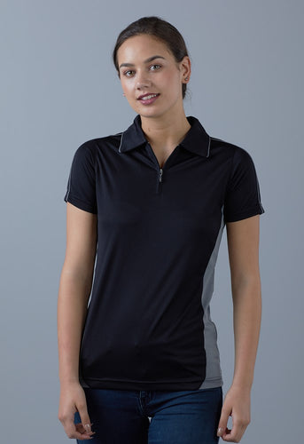 Wholesale QP105 CF Pacific Womens Polo Printed or Blank