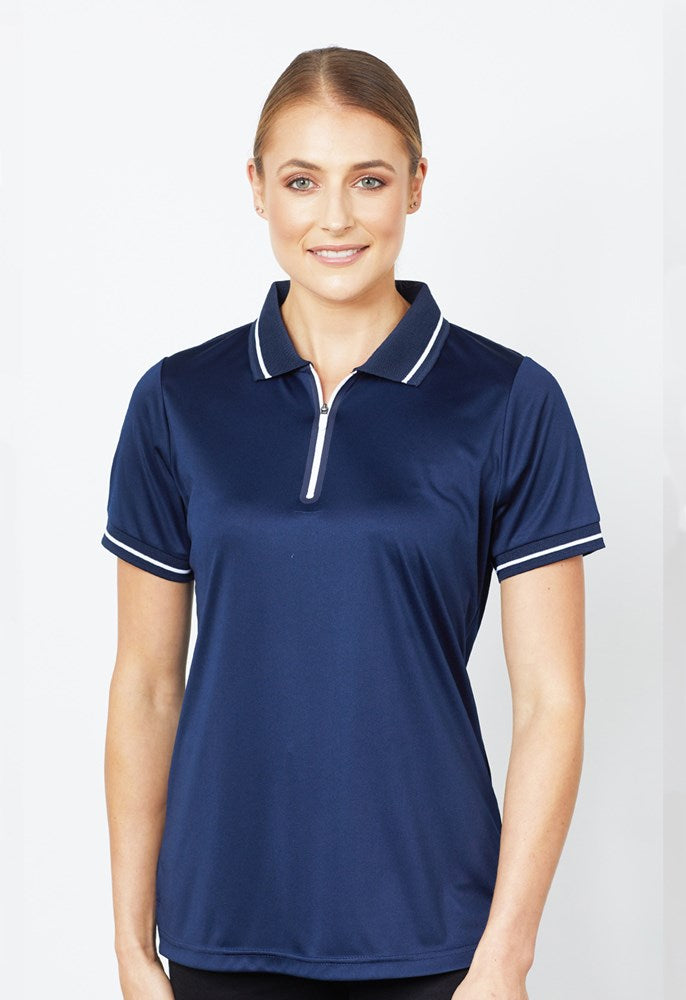 Load image into Gallery viewer, Wholesale QP135 CF Dash Womens Polo Printed or Blank
