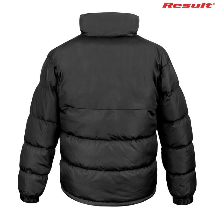 Load image into Gallery viewer, Wholesale R181X Result Black Unisex Puffer Jackets Printed or Blank
