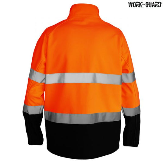 Wholesale R450X Workguard Hi Visibility Printable Softshell Jacket Printed or Blank