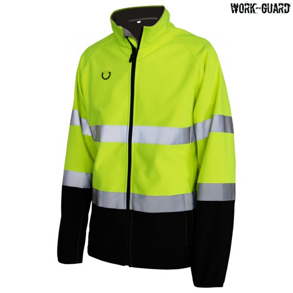 Load image into Gallery viewer, Wholesale R450X Workguard Hi Visibility Printable Softshell Jacket Printed or Blank
