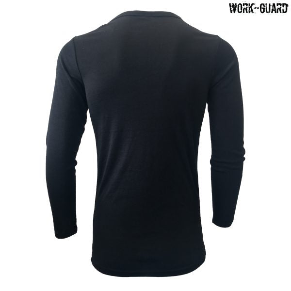 Load image into Gallery viewer, Wholesale R455X Workguard Adult Long Sleeve Thermal V-Neck Printed or Blank
