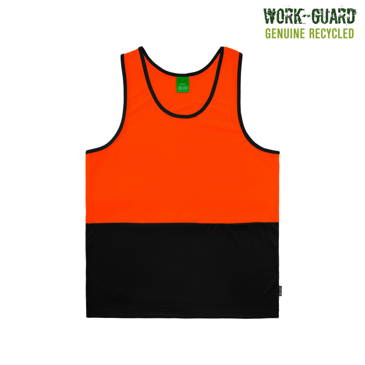 Load image into Gallery viewer, R491X Workguard Recycled Hi Vis Singlet
