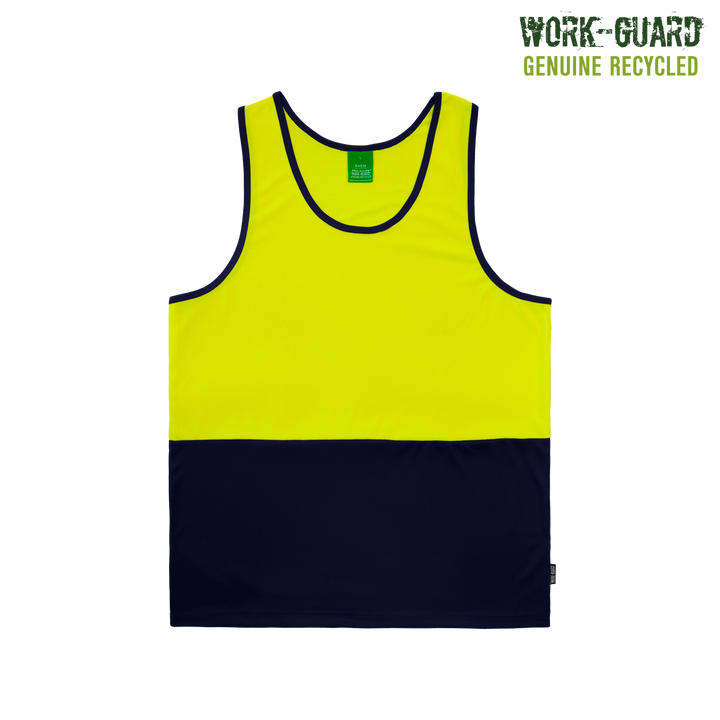Load image into Gallery viewer, R491X Workguard Recycled Hi Vis Singlet
