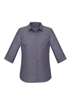 Wholesale RS968LT Biz Corporates WOMENS CHARLIE 3/4 SHIRT Printed or Blank