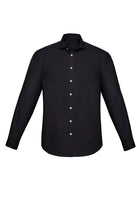 Wholesale RS969ML Biz Corporates MENS CHARLIE SLIM FIT L/S SHIRT Printed or Blank