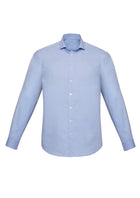 Wholesale RS969ML Biz Corporates MENS CHARLIE SLIM FIT L/S SHIRT Printed or Blank