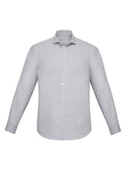 Wholesale RS969ML Biz Corporates MENS CHARLIE SLIM FIT L/S SHIRT Printed or Blank