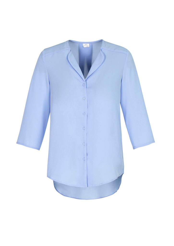 Load image into Gallery viewer, S015LT BizCollection Lily Ladies Longline Blouse - Clearance
