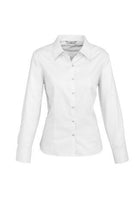 Wholesale S118LL BizCollection Luxe Ladies Long Sleeve Shirt Printed or Blank