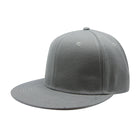 Wholesale S12607 Headwear24 Snap Back Flat Peak Cap Printed or Blank