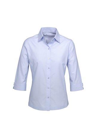 Wholesale S29521 BizCollection Ambassador Ladies ¾ Sleeve Shirt Printed or Blank