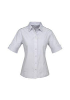 Wholesale S29522 BizCollection Ambassador Ladies Short Sleeve Shirt Printed or Blank