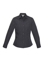 Wholesale S306LL BizCollection Bondi Ladies Roll-Up Shirt Printed or Blank