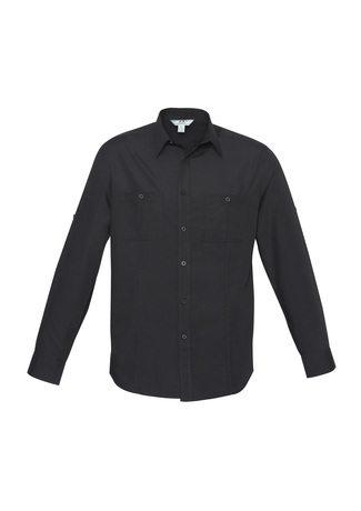 Wholesale S306ML BizCollection Bondi Mens Roll-Up Shirt Printed or Blank
