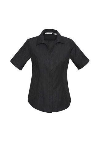Wholesale S312LS BizCollection Preston Ladies Short Sleeved Shirt Printed or Blank