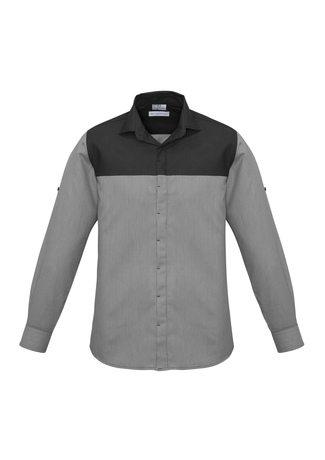 Wholesale S503ML BizCollection Havana Men's Long Sleeve Shirt Printed or Blank