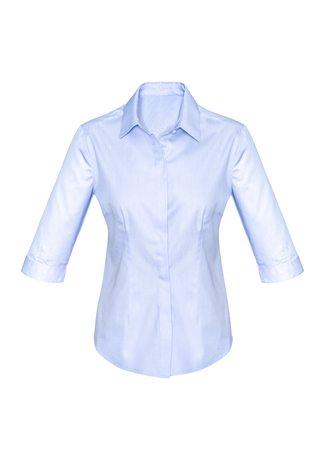 Wholesale S620LT-Bizcollection-Stirling Ladies ¾ Sleeve Shirt Printed or Blank