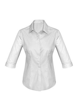 Wholesale S620LT-Bizcollection-Stirling Ladies ¾ Sleeve Shirt Printed or Blank