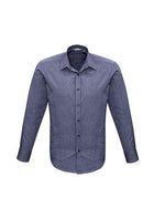 Wholesale S622ML BizCollection Trend Men's Long Sleeve Shirt Printed or Blank