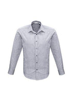 Wholesale S622ML BizCollection Trend Men's Long Sleeve Shirt Printed or Blank
