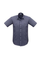 Wholesale S622MS BizCollection Trend Men's Short Sleeve Shirt Printed or Blank