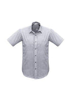 Wholesale S622MS BizCollection Trend Men's Short Sleeve Shirt Printed or Blank