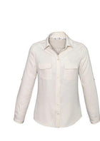 Wholesale S626LL BizCollection Madison Ladies Long Sleeve Blouse Printed or Blank